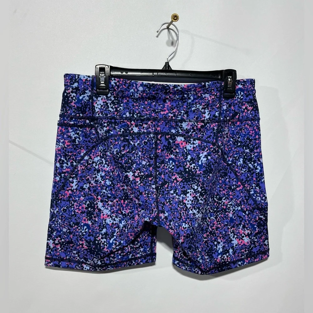 Sweaty Betty Power‎ 6” Women’s Patterned Bike Shorts Size US 14 New